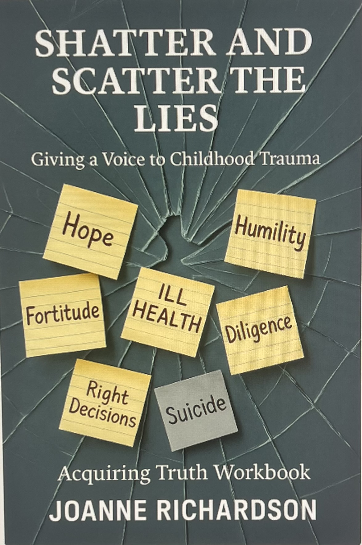 Cover of Shatter and Scatter the Lies by Joanne Richardson